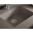 HFX Chiuveta FENIX  0718 Grigio Londra, 500x400mm, sub blat
