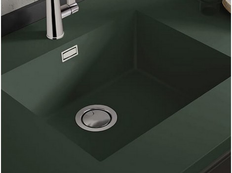 HFX Chiuveta FENIX  0750 Verde Comodoro, 500x400mm,sub blat