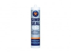HWE  Adeziv elastic, etansant SIMP SEAL 650 negru,290ml
