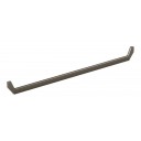ISD Set suport bara haine inclinat cu capac gri metalTOPfix