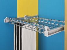 ISP Suport pantaloni 401 extensibil,24 perechi,gri alum