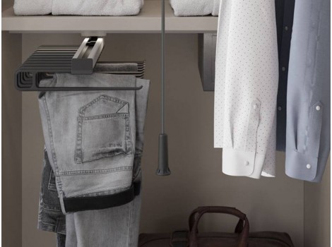 ISP Suport pantaloni central 407 extractibil, 10 perechi,gr