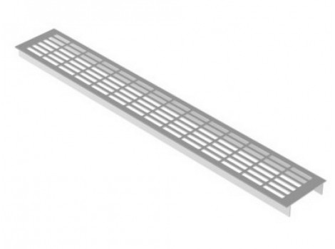 KAP Grilaj aerisire aluminiu anodizat, 480x70 mm