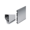 KAP Plinta 3111 cu folie aluminiu H100mm,4m,coextrudat