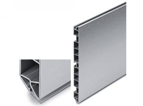 KAP Plinta 311 cu folie aluminiu,4m,coextrudat