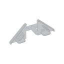 KAP Capac lateral pt antistrop M3460 Ghost - pereche