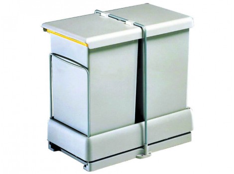 KCG Cos gunoi 240 gri corp 400mm 2x14L