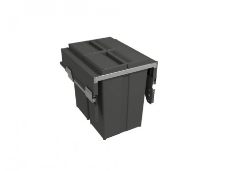 KCG Cos gunoi extractibil 580 gri orion,corp 450mm,58L