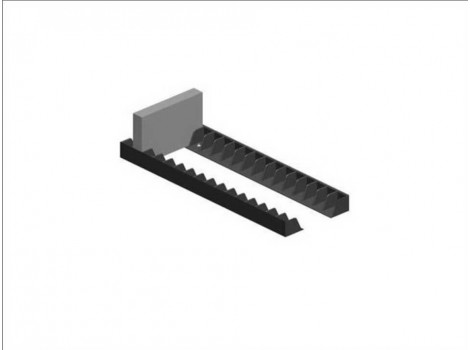 OCD Suport XC3008 16 casete audio,negru