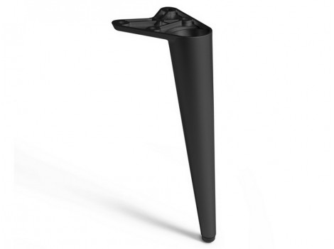 PMO Picior 220 conic, H=200mm, negru mat