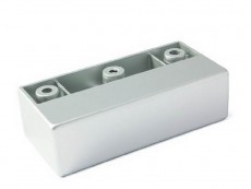 PMO Picior pentru corp mobila H25mm, gri aluminiu