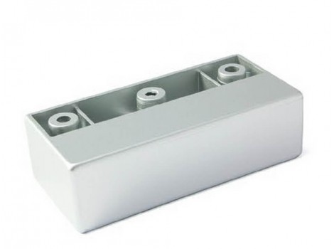 PMO Picior pentru corp mobila H25mm, gri aluminiu