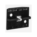 PPL Suport clip 228 pt plinta din lemn,plastic negru