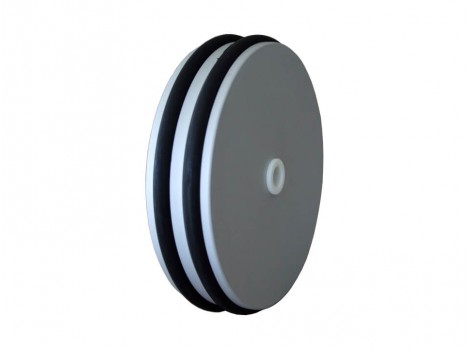 RDS Rola rotila AFD,D100mm,max 60kg,aluminiu,plat