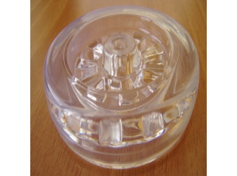 RDS Rola rotila SKE,D75mm,max 50kg,transparent,plat