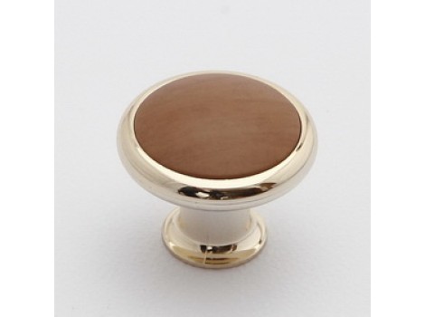 S 0391MT3CP123 Buton auriu cu insertie par