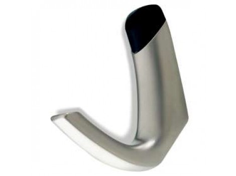 S 0617K1G7 Cuier negru cu nichel mat, mic