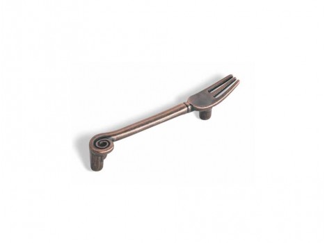 S 1051-128ZN24 Maner cupru antic furculita