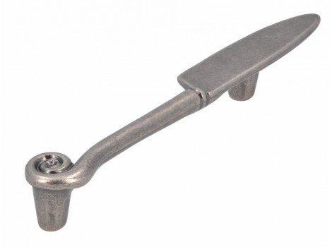 S 1053-140ZN28 Maner argint antic cutit