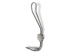 S 1105ZN28 Cuier argint antic steluta, mare