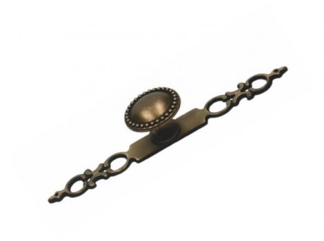 S 1351-140ZN10 Buton bronz antic cu sild