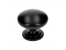 S 1533-33PB12 Buton negru mat