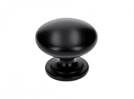 S 1533-33PB12 Buton negru mat