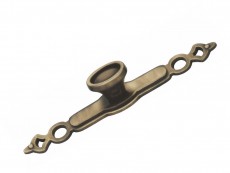 S 1587-128ZN31 Buton bronz antic cu sild