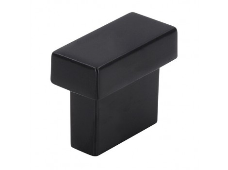 S 1595-29PB12 Buton negru mat