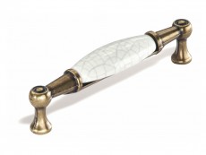 S 1699-107PC5ZN48 Maner bronz antic portelan cu nervuri