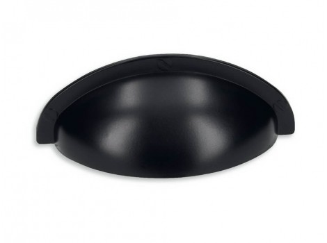 S 1760-85PB12 Maner negru mat scoica