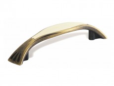 S 1881-130ZN31A78 Maner bronz antic slefuit cu ins. bej