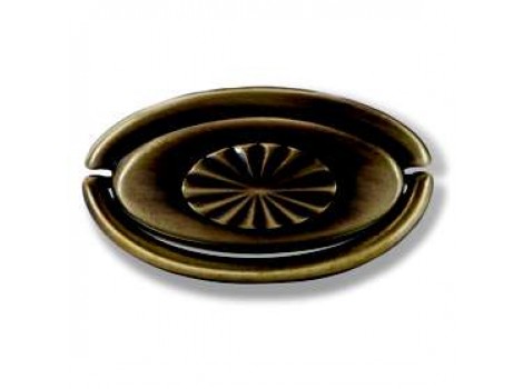 S 1969-68ZN31 Buton bronz antic slefuit orizontal