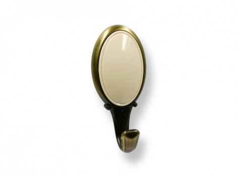 S 1979ZN31A78 Cuier bronz antic slefuit cu insertie bej