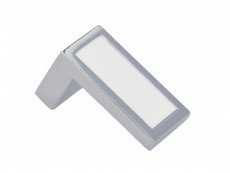 S 2013-39ZN1ZN61 Buton crom lucios insertie alba