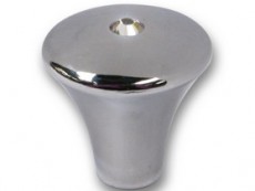 S 2037-24ZN1J3 Buton crom lucios cu insertie cristal