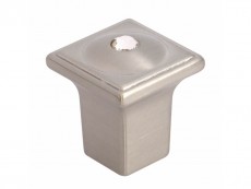 S 2040-20ZN21J3 Buton nichel satin cu insertie cristal
