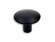S 2087F-30PB12 Buton negru mat