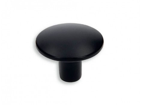S 2087F-30PB12 Buton negru mat