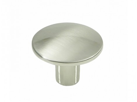 S 2087F-30ZN21 Buton nichel satin