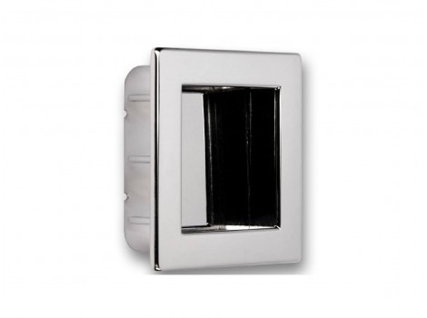 S 2152-ZN1 Buton crom lucios pt usi culisante