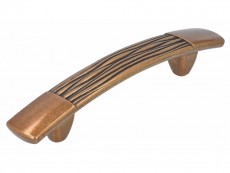 S 2162-150ZN58 Maner bronz antic rosu-brun