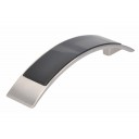 S 2184-137ZN21GH2 Maner nichel satin insertie neagra