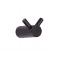 S 2463PB12 Cuier negru mat