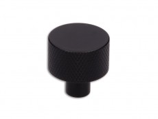 S 2464-24PB12 Buton negru mat
