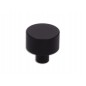S 2464-24PB12 Buton negru mat