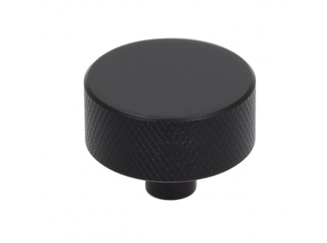 S 2464-33PB12 Buton negru mat