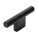 S 2571-75 PB12 Buton T negru mat