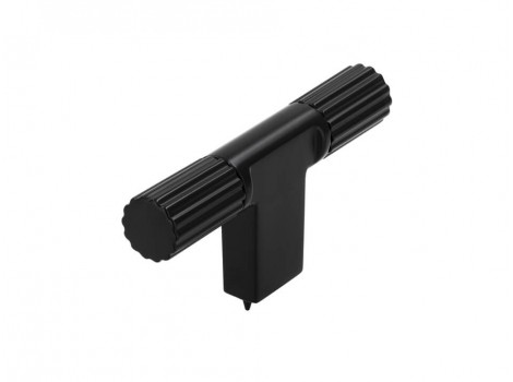 S 2592-70PB12 Buton T negru mat