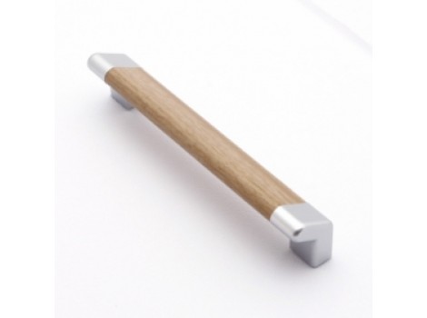 S 8017-HF44MV2 Maner eliptic fag cu capat crom mat